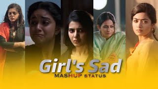 😔 girls Sad whatsapp status video telugu Depres