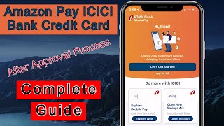 💥Amazon pay icici credit card Login Process | PIN generate | iMobile icici bank | Amazon App