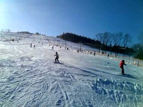 Wiktor Fortuński - upadek na nartach