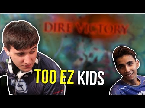 TOO EZ KIDS - Arteezy Phantom Lancer vs Sumail Lycan | Dota 2