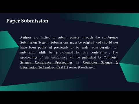 13th International Conference of Advanced Computer Science & Information Technology