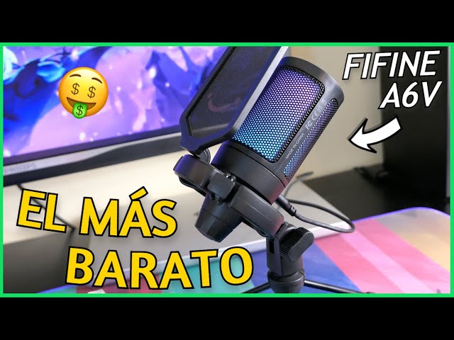 Vídeo relacionado con FIFINE Gaming Microfono para PC USB, RGB Condensador Micrófono de Cardioide per Ordenador PS4 PS5, con Botón de Silencio, Trípode, Filtro Anti-Pop, Soporte de Choque