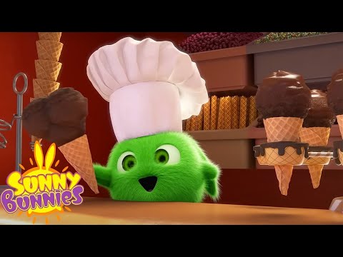 SUNNY BUNNIES - HOPPER'S CHOCOLATE ICE CREAM | Season 7 | Cartoons for Kids