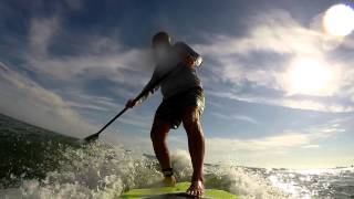 preview picture of video 'Exocet SUP Fish 8'2X29 Wood at Ponce Inlet, Fl'