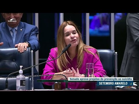 No Setembro Amarelo, Senado aprova reforços a medidas de prevenção ao suicídio
