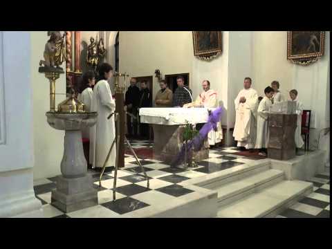 Sveta maša veliki četrtek 17.4.2014