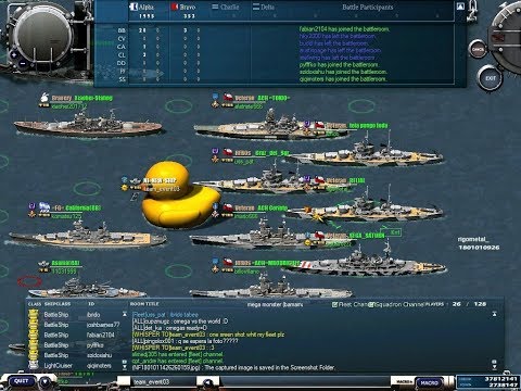 Navy Field Flota ACH Monster ship y el Super Monterduck