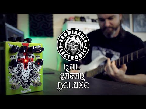 Abominable Electronics Hail Satan Deluxe Fuzz | The Last Big Muff You'll Ever Need