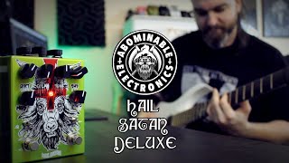 Video thumbnail for Abominable Electronics Hail Satan Deluxe Fuzz | The Last Big Muff You'll Ever Need by Metalhead Productions