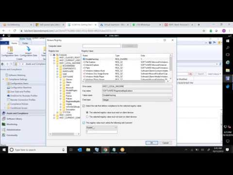 SCCM Training For Beginners  | Understanding Configuration Item And Compliance Baseline In SCCM