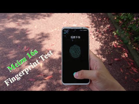 Meizu 16s - How to Setup Display Fingerprint !!!