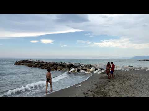 Италия. День 7. Пляж Forte de Marmi. Отель Вилла Маремонти Villa Maremonti.