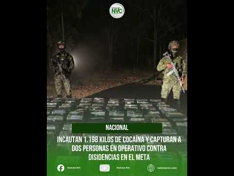 🇨🇴 Golpe a las economías ilícitas de las disidencias en Puerto Gaitán