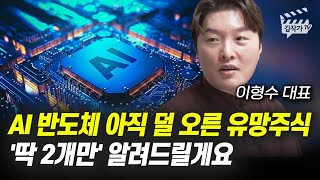 AI 반도체 아직 덜 오른 유망주식 '딱 2개만' 알려드릴게요 (이형수 대표)