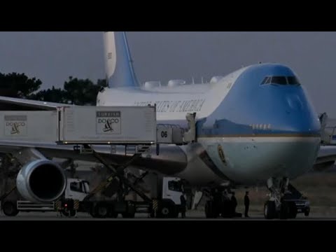 Trump hid in a catering truck to secretly switch planes amid Iran's missile threat
