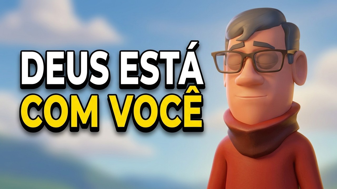 QUEM CAMINHA DO SEU LADO É DEUS -  MINUTO COM DEUS HOJE