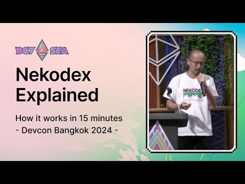 Nekodex Explained! Why we built it and how it works (Devcon 2024)