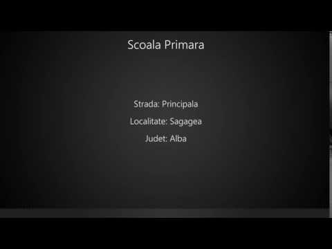 Scoala Primara Sagagea