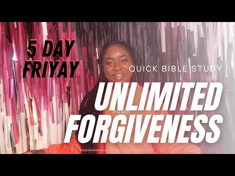 WILL GOD FORGIVE ME FOR REPEATING THE SAME SIN? | UNLIMITED FORGIVENESS | 5DAY FRIYAY!