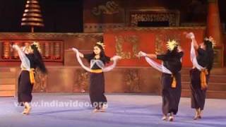 A traditional dance from Manipur