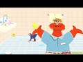 Murray Cleans Up Zoo Animal Wash Spider Monkey Sesame Street Retro Gaming