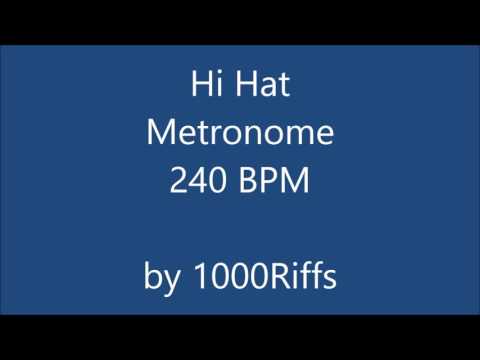 Hi Hat Metronome 240 BPM