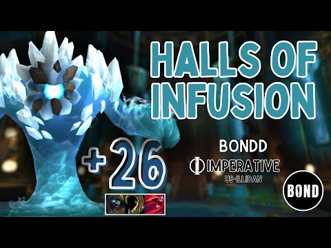 Halls of Infusion +26 - Tyrannical/Entangling/Bursting - Elemental Shaman POV