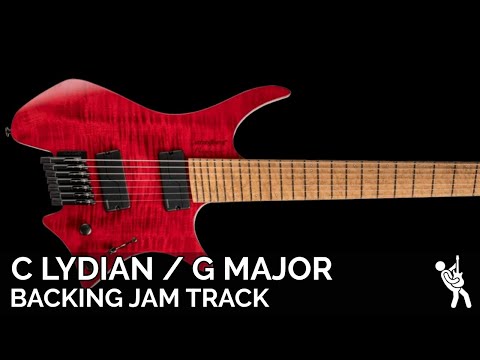 Plini Inspired Modern Progressive Metal Fusion Guitar Backing Track Jam in 5​/​4 C Lydian / G Major