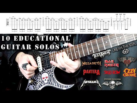 10 Advanced Guitar Solos To Boost Your Playing + Tabs [Re-Uploaded]