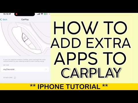 How Do I Add Extra Apps To My Apple Carplay | How to Add Apps to Your Carplay on iPhone 2025