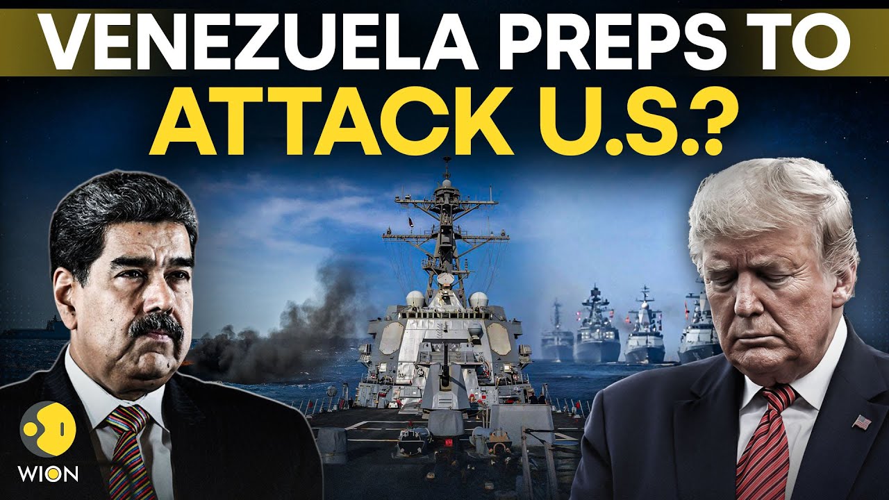 US-Venezuela LIVE: Venezuela Orders MASSIVE Military Mobilization As US WARSHIP Enters Region!