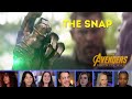 Reactors Reacting To THANOS And THE SNAP Avengers Infinity War