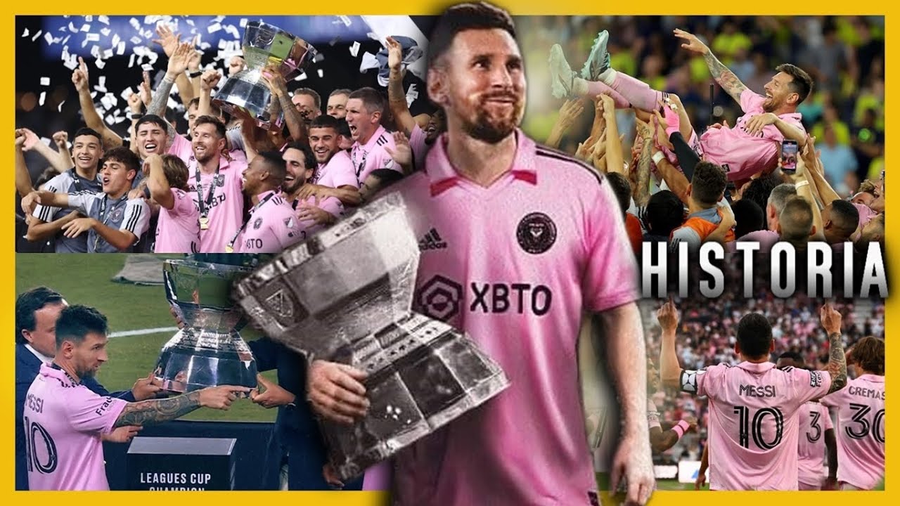 La Leagues Cup de MESSI 2023 Historia Completa | INTER MIAMI CAMPEON