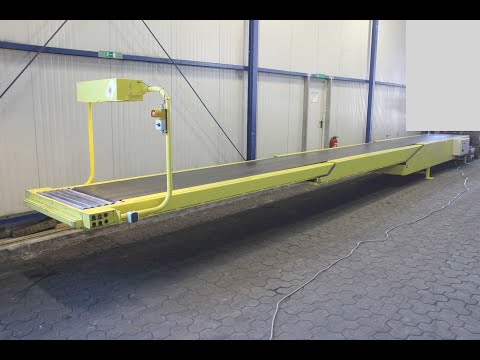 ID 24621Caljan Teleskop-Förderband 800 mm Typ BL 03-5/6,5-800