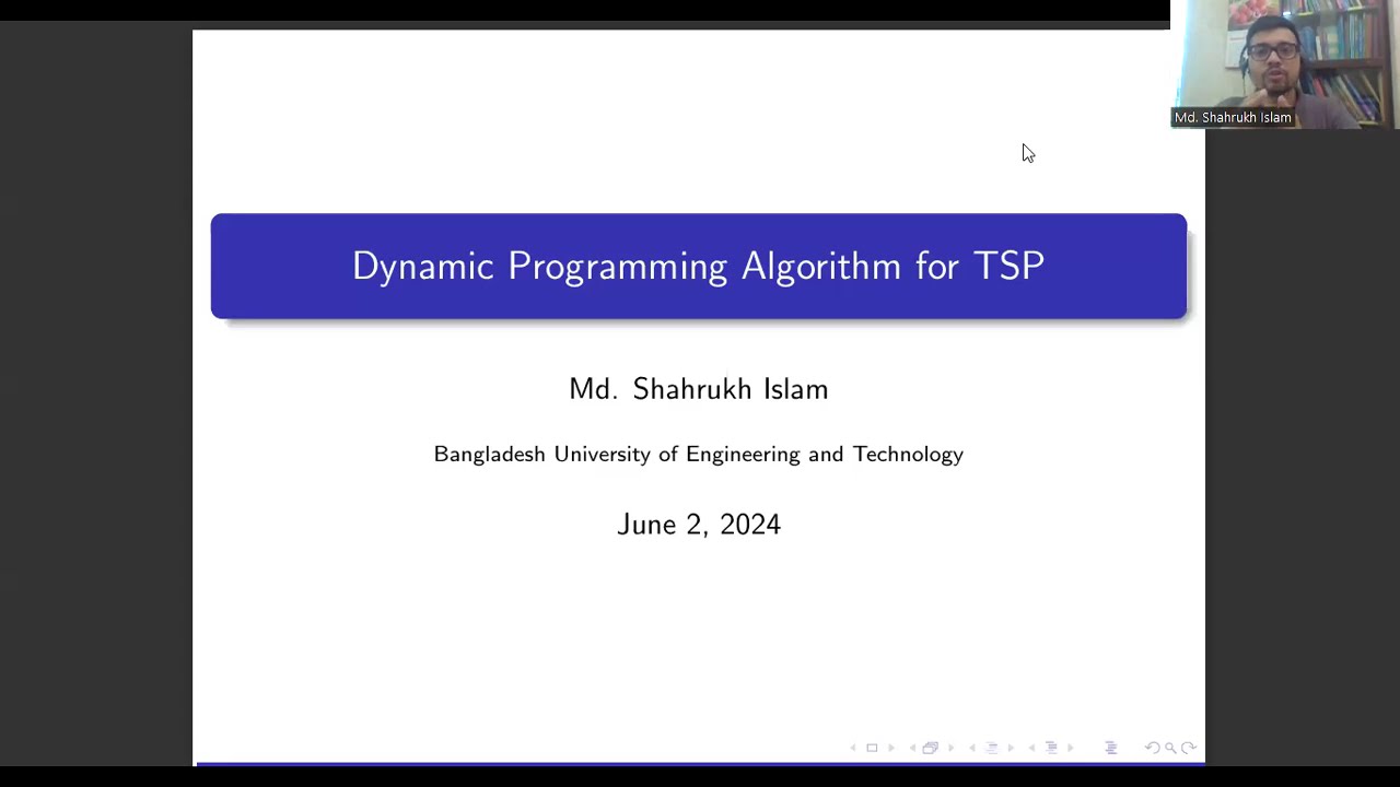 Efficient Dynamic Programming Solution for TSP | Exact Algorithm Explained