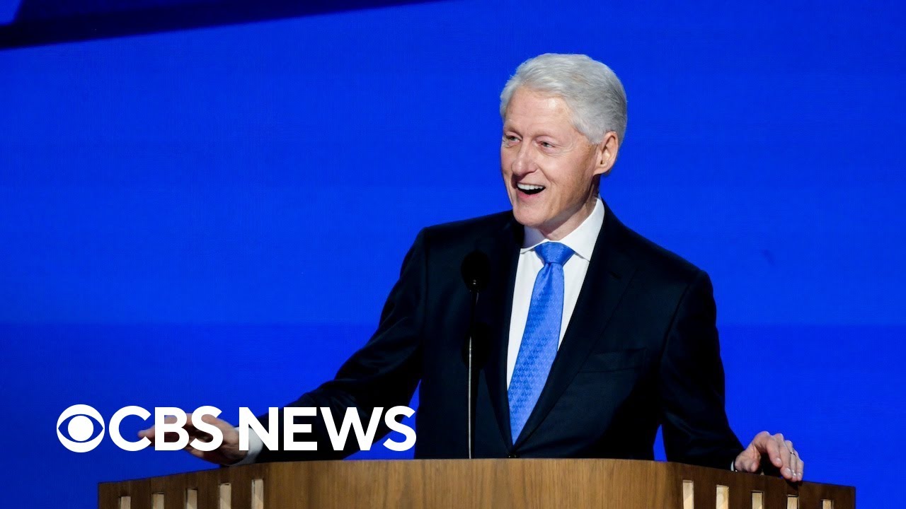 Bill Clinton addresses Democratic National Convention | full video