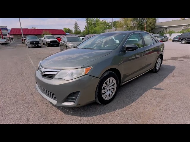 2012 TOYOTA CAMRY SEDAN 4-CYL, 2.5 LITER LE SEDAN 4D