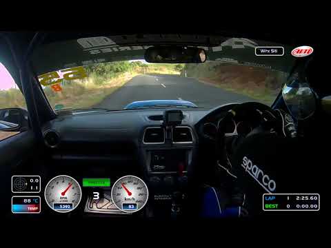 2018 Ruapuke Hill Climb Hamilton Car Club - Wrx Sti #55, Uphill Run 3