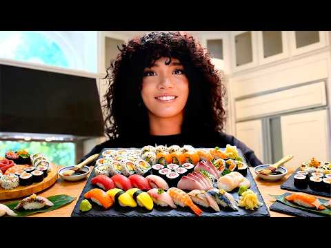 Cinna Makes Emiru Sushi!