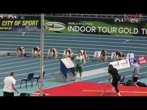 60m kobiet bieg 1 - Toruń 20220226