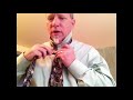 How to tie a tie  Möbius Knot infinity knot