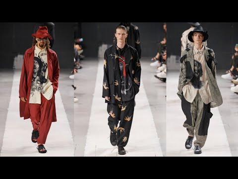 YOHJI YAMAMOTO pour Homme Spring Summer 2024 Fashion Show