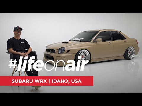 Subaru WRX on Air Suspension - #LifeOnAir Feature in Idaho, USA