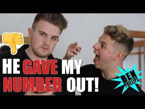 ベン・フィリップスの電話番号が流出!PRANK! (Leaked Ben Phillips' Number! PRANK!)