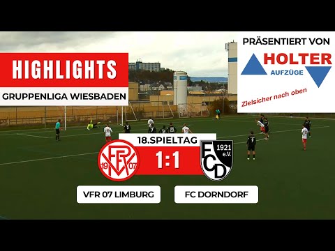VfR 07 Limburg - FC Dorndorf 1:1 | Gruppenliga Wiesbaden | 18.Spieltag