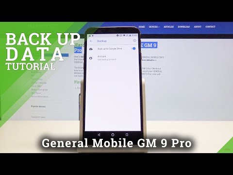 How to Enable Google Backup in General Mobile GM 9 Pro - Protect Your Data