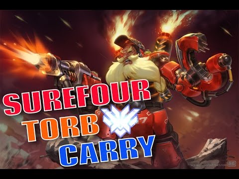 OVERWATCH | TOP 500 SUREFOUR CARRYING WITH TORBJÖRN!