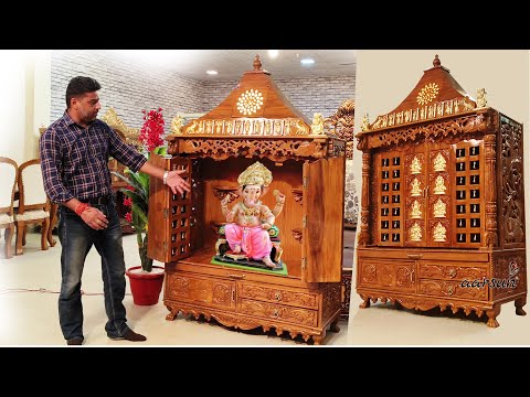Temple Design Ideas: Best Home Wooden Mandir [Video]