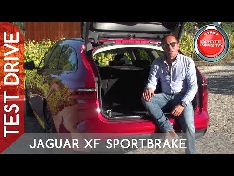 Jaguar XF SportBrake a Ruote in Pista