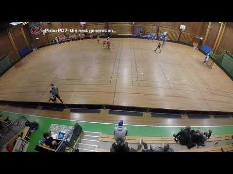 Albert#11 slår en långpass till Malte#55 som tar emot och lägger fint ut till Isak#84 som trycker